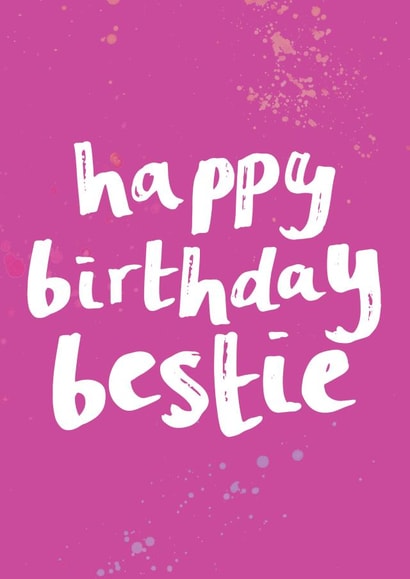 Happy Birthday Bestie Card created by Bow & Bell
