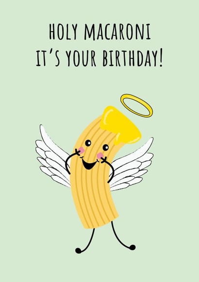 Holy Macaroni It's Your Birthday! created by @Laura Lonsdale Designs