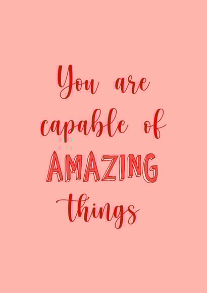 Capable of Amazing Things created by Lisa Anne