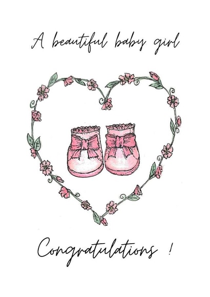 a beautiful baby girl created by doodlepuds