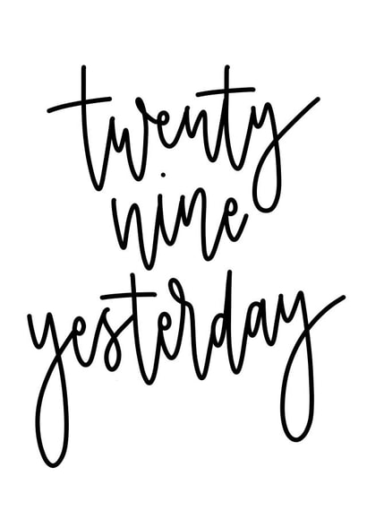 Funny 30th Birthday Card created by Ria Hope Design