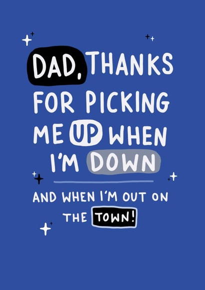 Father's Day Pick Me Up Card created by Hello Dobbs
