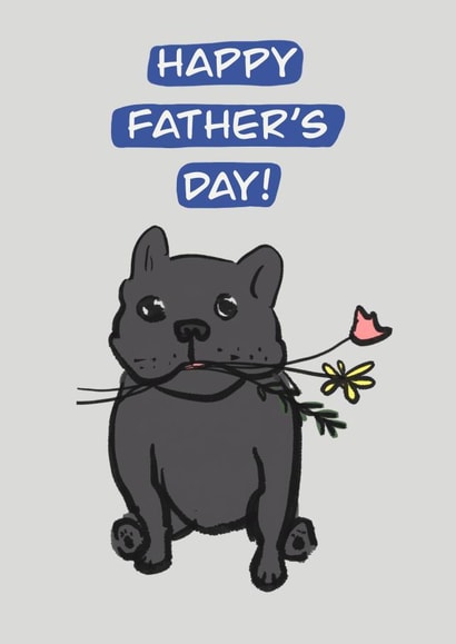 French Bulldog Dog Dad created by @lydiapimmdraws