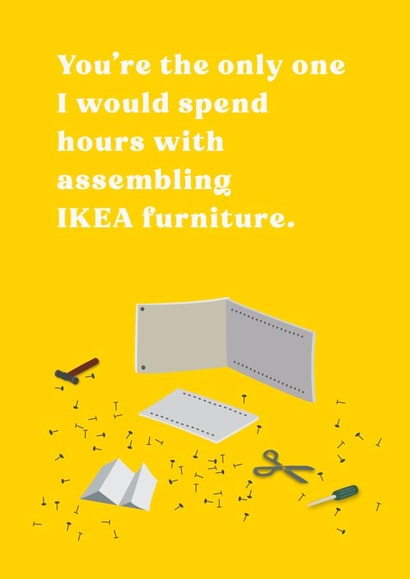My IKEA Buddy anniversary card created by Deborah Chou