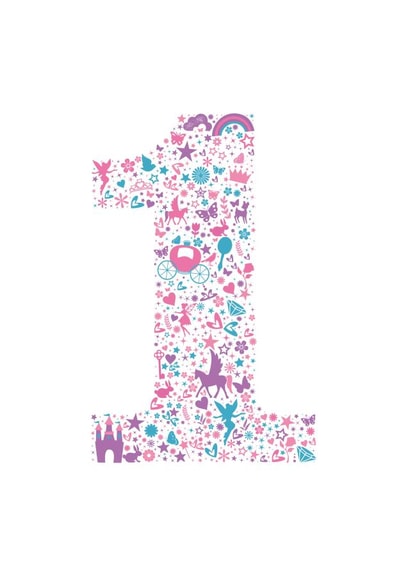 Age 1, girls magic fairytail created by Ellie's Little Studio