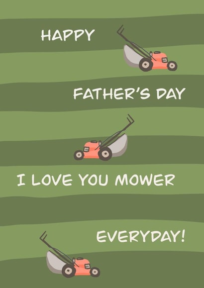 I love you mower created by @lydiapimmdraws