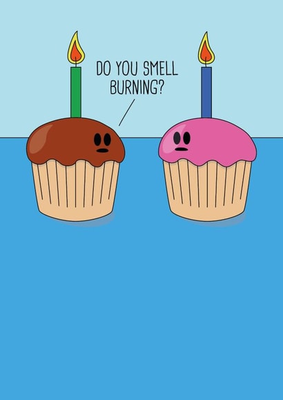 Funny Birthday Cupcake Joke created by Nifty Cards