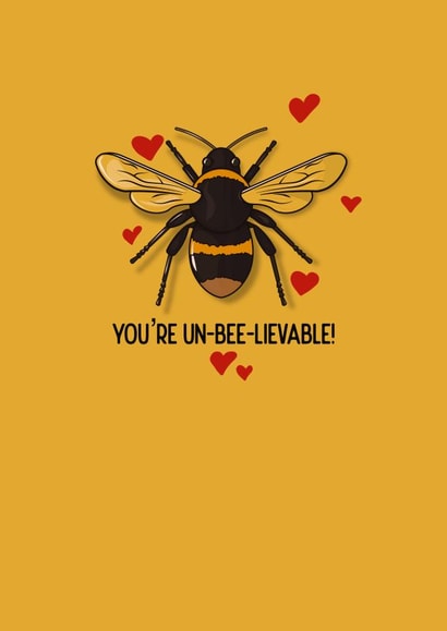 Bee Loveheart Card created by HURRICANE REMI