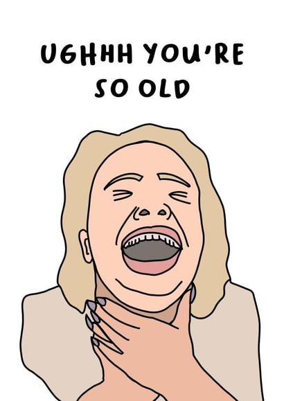 Trisha Paytas ughhh you're so old card created by Malud