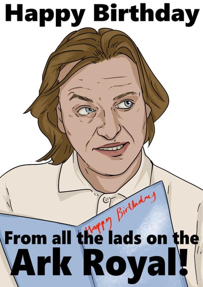 Bottom ark royal birthday card created by Bethany Rice