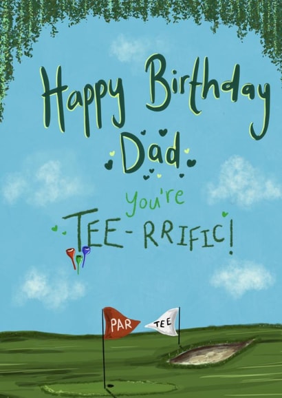 Tee-rrific birthday card! created by AP Designs