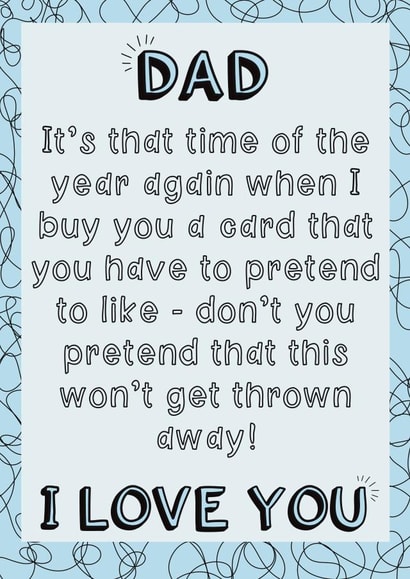 Another Fathers Day Card created by PopItThere