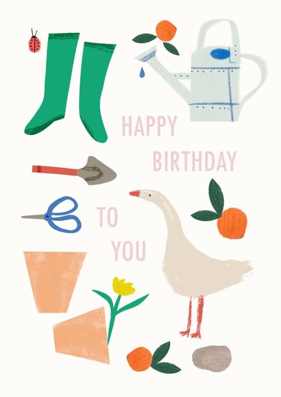 Sweet Gardeners Birthday Card created by Caryssa Jason