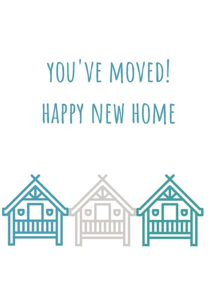 You've Moved - Happy New Home Card created by Sand and Seagull