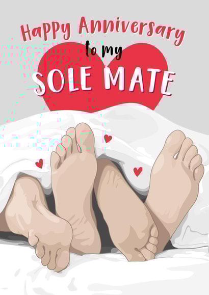 Soul Mates Anniversary Card created by Mr Muir