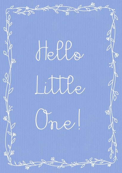 Floral New Baby Card created by Sarah Stephenson