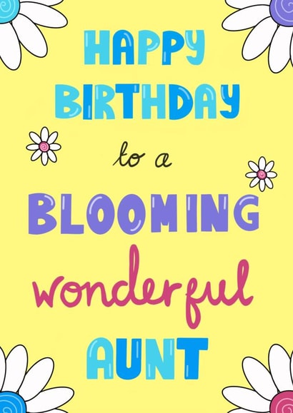 Blooming wonderful aunt! created by Schnauzer Scribbles