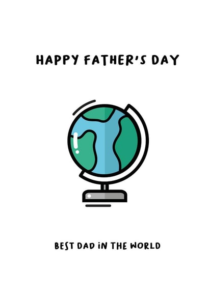 Best Dad in The World created by @a_n_d_creative