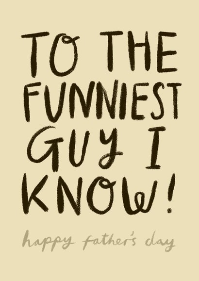 Father’s Day Funny Guy Card  created by ems le tocq