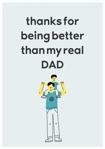 father's day gift card 1001 created by IcyCard