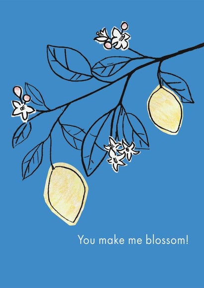 Gratitude plant card created by Milklegs Co.