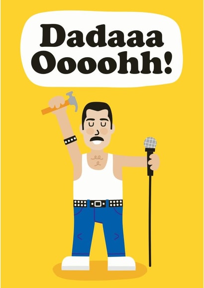 Dadaaa Oooh Father's Day Card created by Studio Boketto