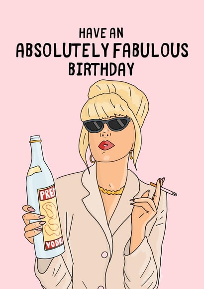 Absolutely Fabulous Birthday created by Jam On Toast