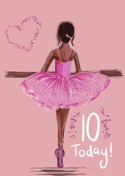 10 Today Birthday Ballerina created by AP Designs