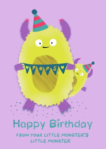 Happy Birthday Pops created by Get The Party Crafted