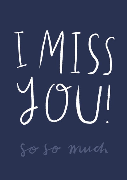 I Miss You Card created by ems le tocq