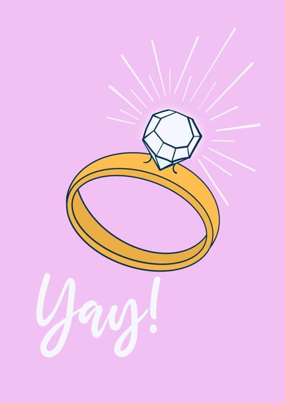 Engagement Card created by Artzen Island