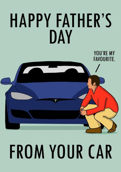 Happy Father’s Day From Your Car created by TrendyCards