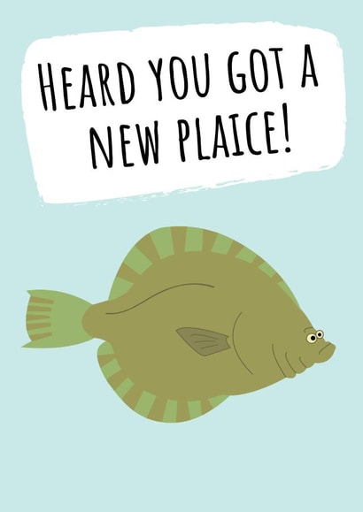 New Plaice - Happy New Home Card created by @Laura Lonsdale Designs