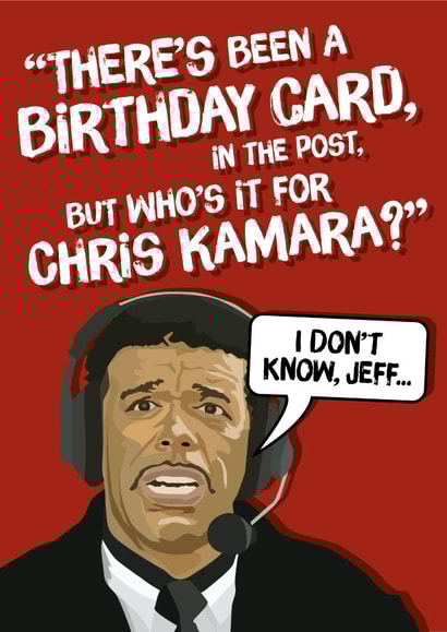 Have an Unbelieveable Birthday Jeff card created by Codfish Design