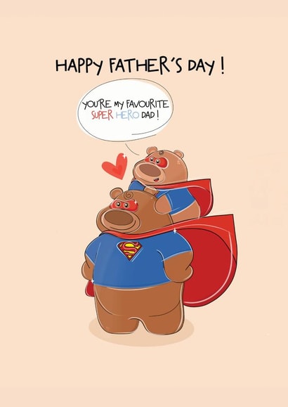 Father's Day Super Hero Card created by CreateDesigns by Shaista Parveen