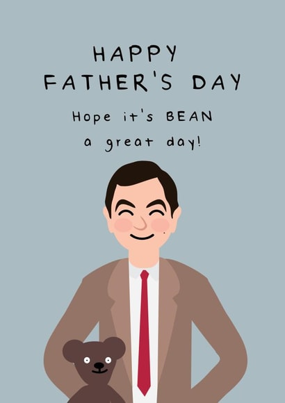 Mr Bean Father's Day Card created by Fifi Designs