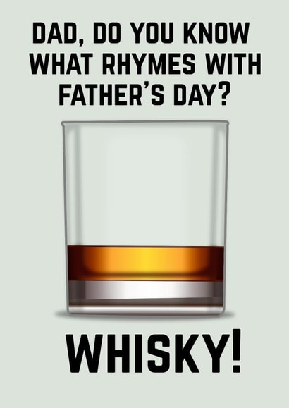 What Rhymes with Father's Day? created by Doodle Dot Design Co