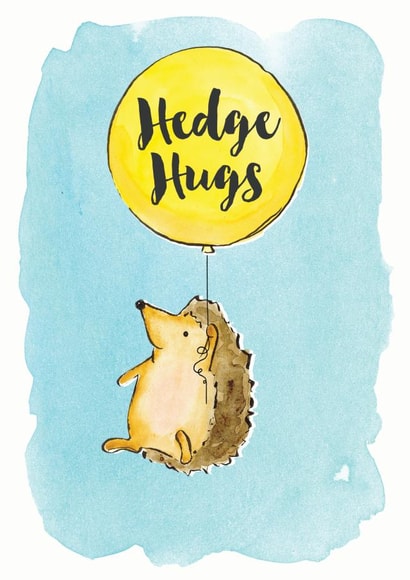 Cute Hedge hugs card created by Alexia Claire