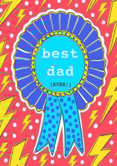 Best Dad Award created by Charlotte Eldred
