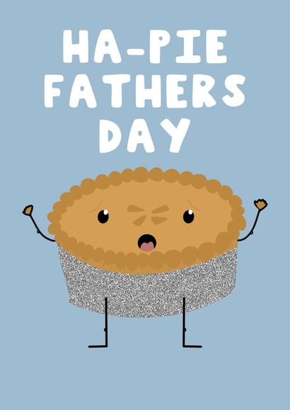 Happy Father’s Day pie card created by Jonny  Vinyl