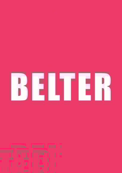 BELTER SCOTTISH CARD created by Ohsundaze