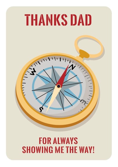 Father's Day Card - Thanks Dad created by The Imagination Spot