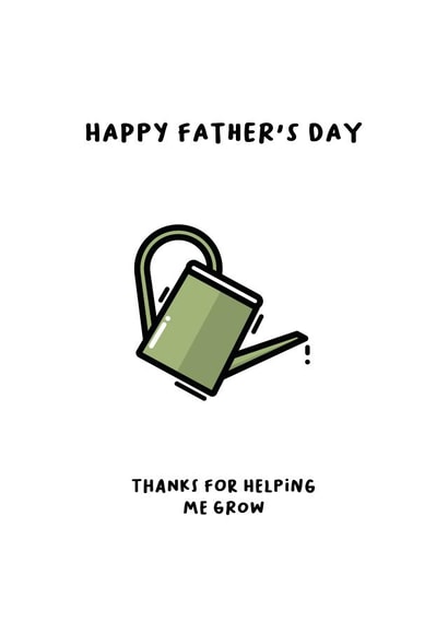 Sweet Watering Can Father's Day created by @a_n_d_creative