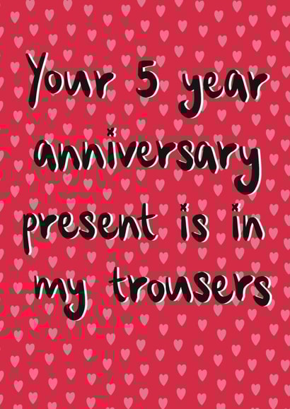 A wooden surprise for the other half on your 5 year anniversary! created by Triple Kiss Designs