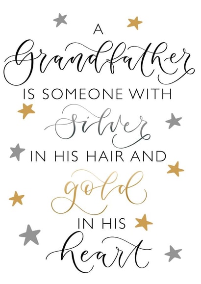 Father’s Day card for grandfather 1001 created by The Amyverse