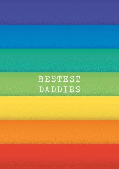 Bestest Daddies Father's Day Card created by Bullar Designs