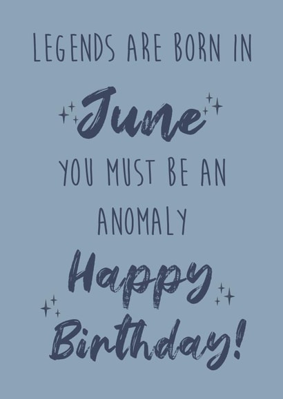 June Birthday Card created by Bella's Designs