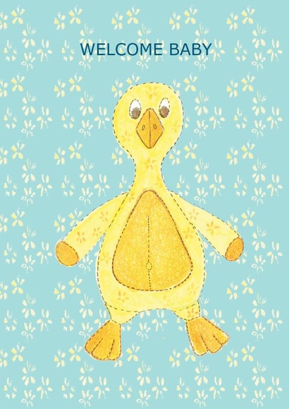 New baby duck card created by Claire Louise 