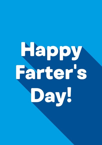 Farting Father's Day Card created by Ginger Ink Design