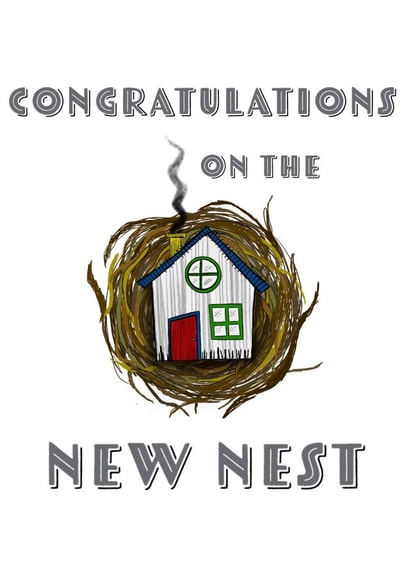 New Nest Congratulations Card created by Aoife O'Rourke